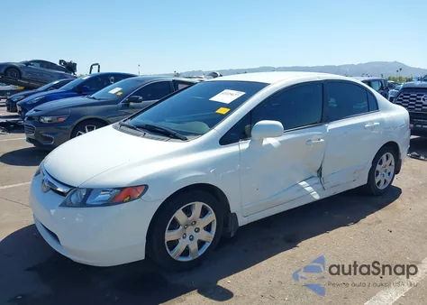 2007 Honda Civic Lx z USA, uszkodzony, nr VIN 1HGFA16537L051387